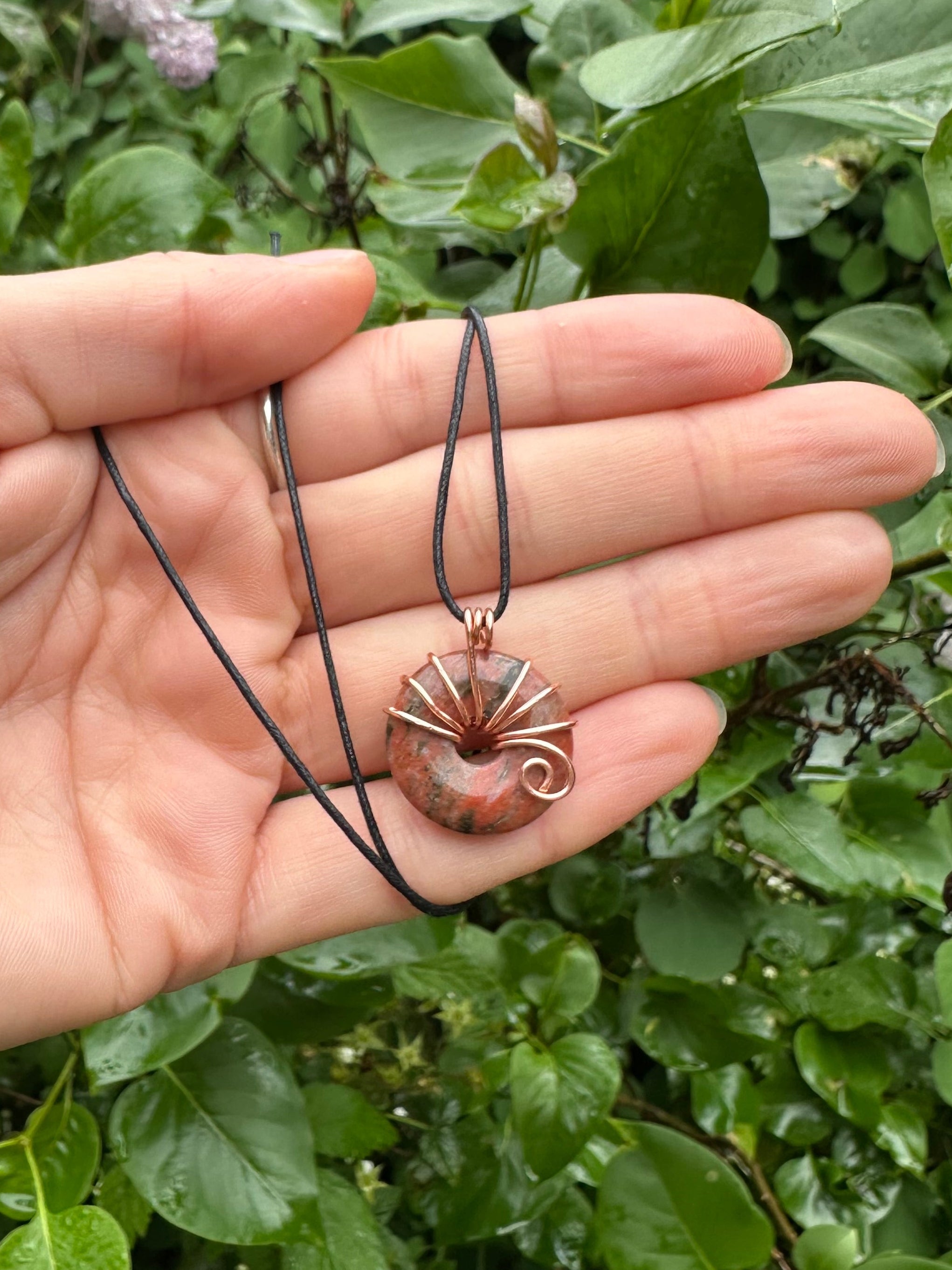 Open Stone Pendant