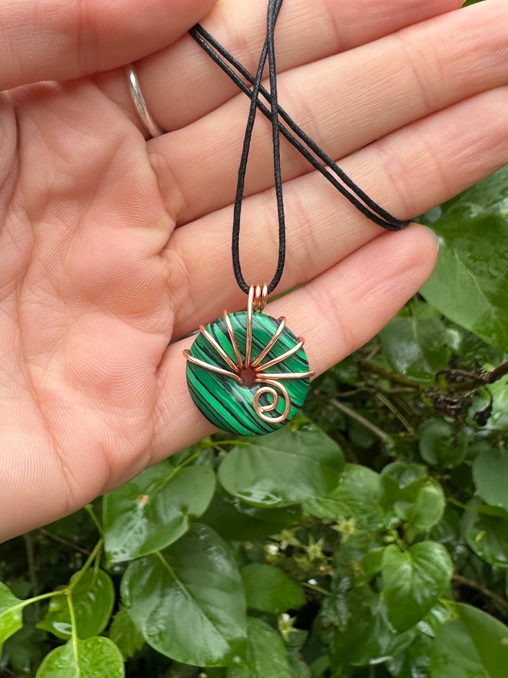 Open Stone Pendant