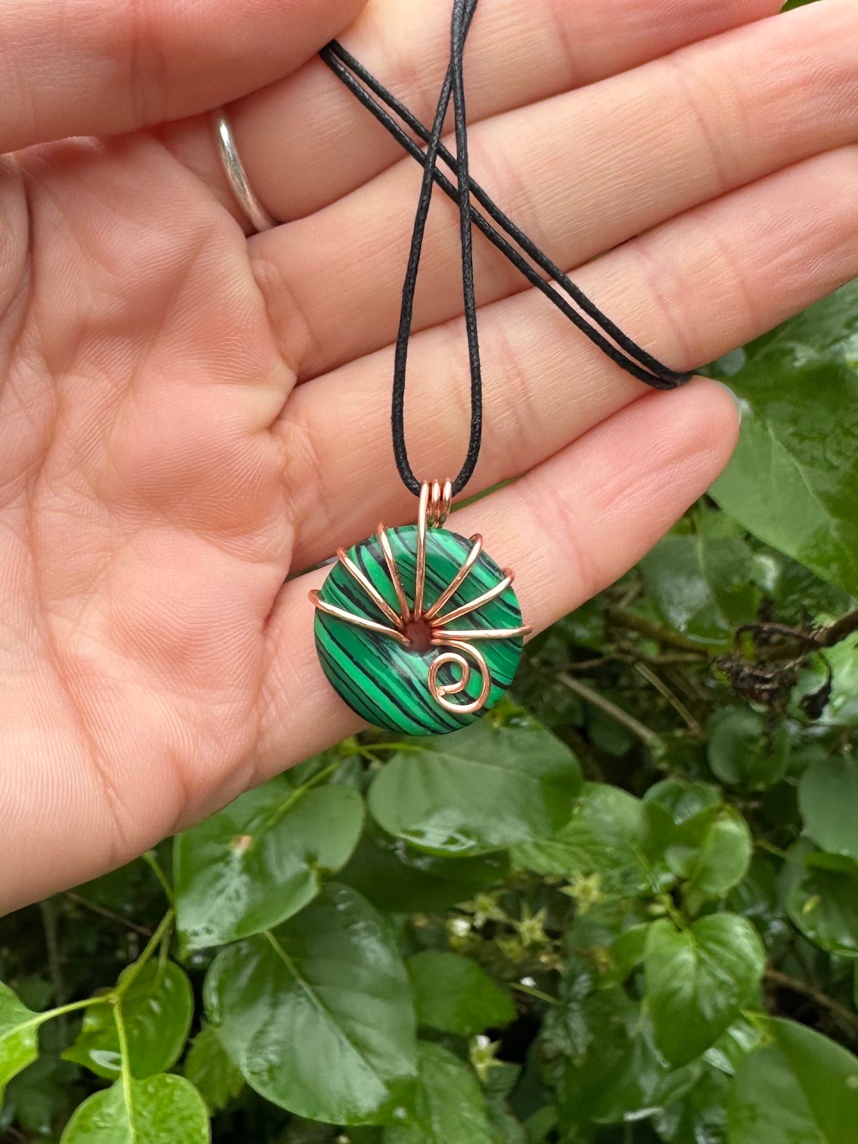 Open Stone Pendant
