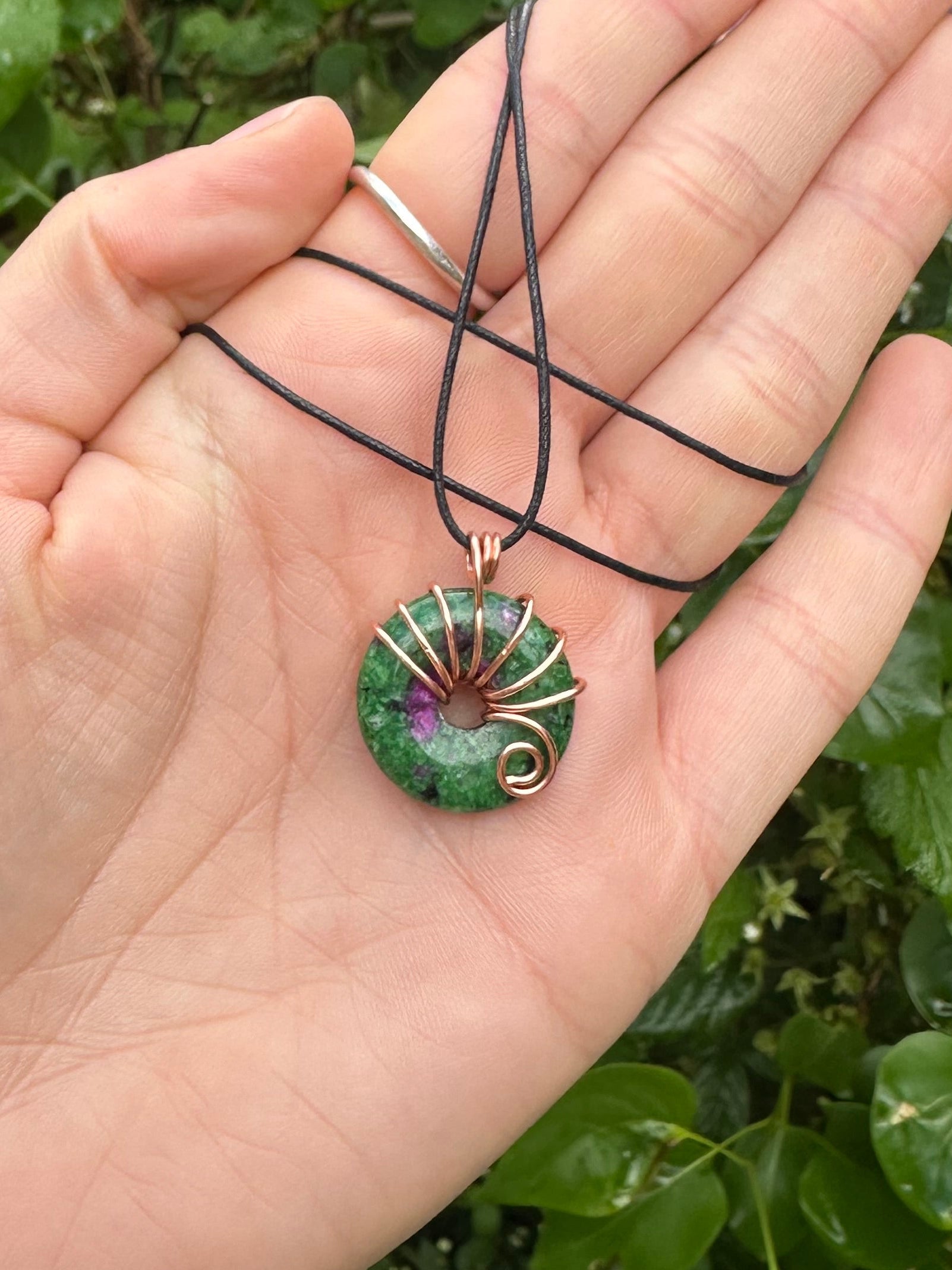 Open Stone Pendant