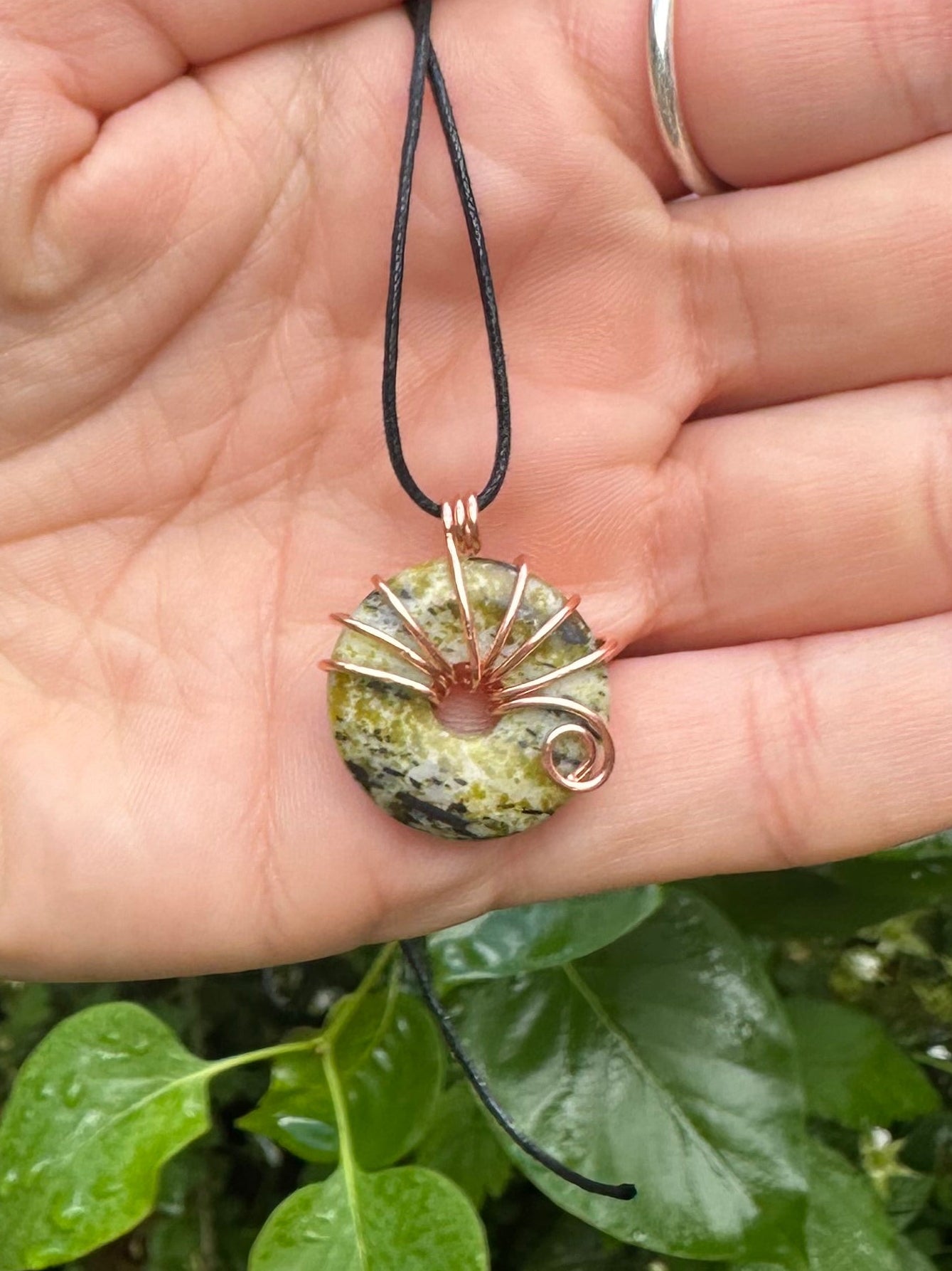 Open Stone Pendant